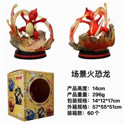 Pokemon Charmeleon Boxed Figure Decoration Model 14CM 296G a box of 60
