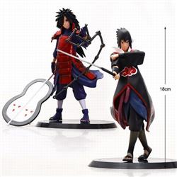Naruto Uchiha Sasuke a set of two Boxed Figure Decoration Model a box of 60 sets