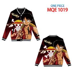 one piece anime 3d printed baseball hoodie xs to 4xl