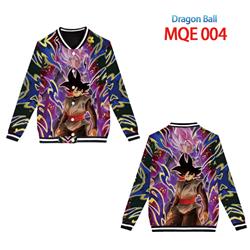 dragon ball anime 3d printed baseball hoodie xs to 4xl