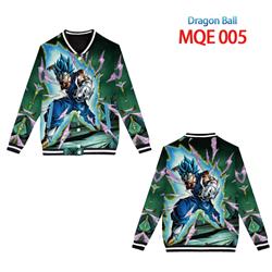 dragon ball anime 3d printed baseball hoodie xs to 4xl