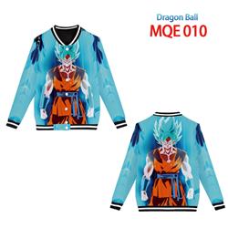 dragon ball anime 3d printed baseball hoodie xs to 4xl