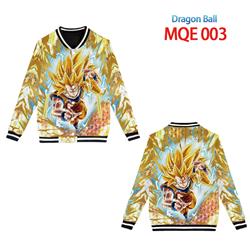 dragon ball anime 3d printed baseball hoodie xs to 4xl