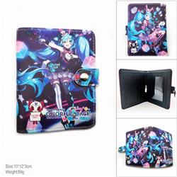 Hatsune Miku Full color short button wallet 11X9.5CM SH-145
