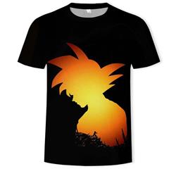 dragon ball anime 3d printed tshirt 2xs to 4xl