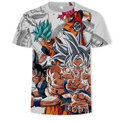 dragon ball anime 3d printed tshirt 2xs to 4xl