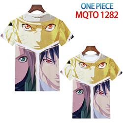 naruto anime 3d printed tshirt 2xs to 4xl