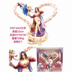 One Piece POP MAX Boa Hancock Boxed Figure Decoration Model 22CM 1.38KG