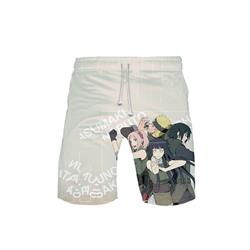 naruto anime beachshorts 2xs to 6xl