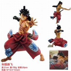One Piece Monkey D. Luffy Boxed Figure Decoration Model 21CM 720G Color box size:19X12.5X19.5CM