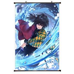 Demon Slayer Kimets Plastic pole cloth painting Wall Scroll 60X90CM preorder 3 days G4-95