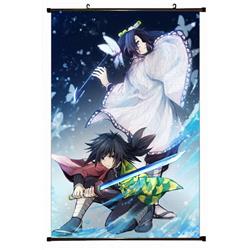 Demon Slayer Kimets Plastic pole cloth painting Wall Scroll 60X90CM preorder 3 days G4-148