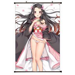 Demon Slayer Kimets Plastic pole cloth painting Wall Scroll 60X90CM preorder 3 days G4-112