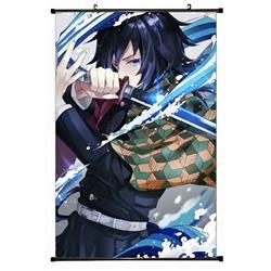 Demon Slayer Kimets Plastic pole cloth painting Wall Scroll 60X90CM preorder 3 days G4-100