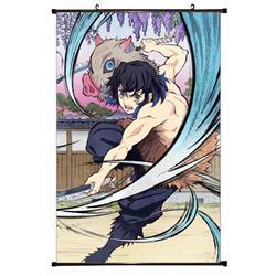 Demon Slayer Kimets Plastic pole cloth painting Wall Scroll 60X90CM preorder 3 days G4-93