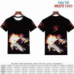Fairy Tail Full color short sleeve t-shirt 9 sizes from 2XS to 4XL MQTO-1360