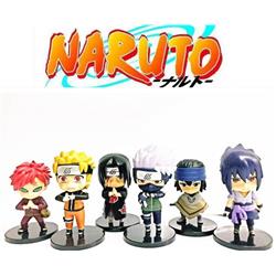 Naruto anime figures set(6pcs a set)