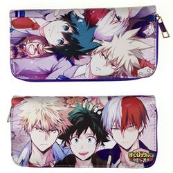 My Hero Academia anime long wallet