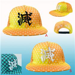 Demon Slayer Agatsuma Zenitsu anime cap sun hat