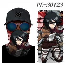 Attack on Titan anime headgear stocking mask magic scarf neck face mask