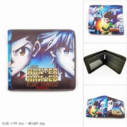 HUNTER×HUNTER Short color picture two fold wallet 11X9.5CM 60G-HK-590