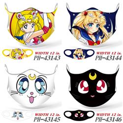 Sailor Moon anime trendy mask printed wash mask