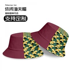 Demon Slayer Kimets Summer sun protection cotton fisherman hat N04924-3F01