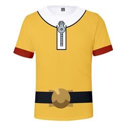 one punch man anime 3d printed tshirt 2xs to 4xl