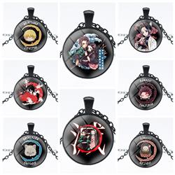 demon slayer anime necklace