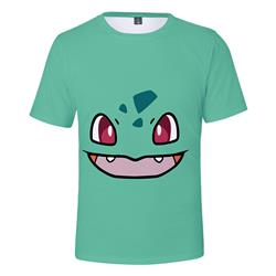 pokemon anime 3d printed tshirt 2xs to 4xl