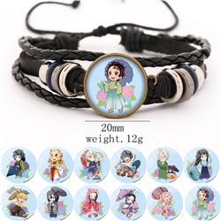 demon slayer anime bracelet