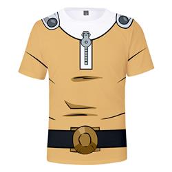 one punch man anime 3d printed tshirt 2xs to 4xl