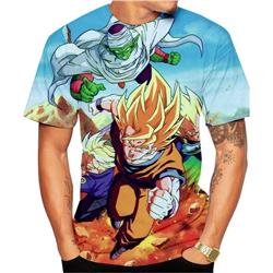 dragon ball anime 3d printed tshirt 2xs to 4xl