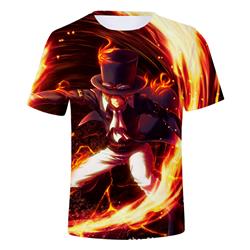 one piece anime 3d printed tshirt 2xs to 4xl