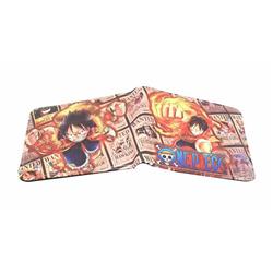 one piece anime wallet