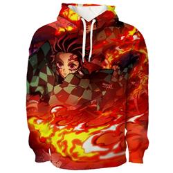 demon slayer anime 3d printed hoodie