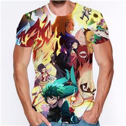my hero academia anime tshirt