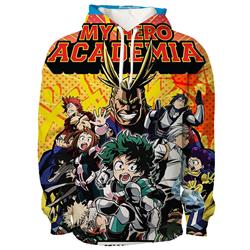my hero academia anime hoodie