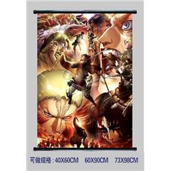 attack on titan anime wallscroll 60*90