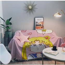 sailormoon anime sofa cloth 90*180cm welcome custom design