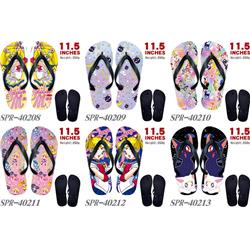 Sailor Moon anime flip flops shoes slippers a pair