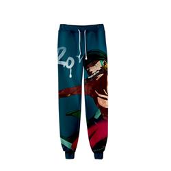 one piece anime 3d printed pants 2xs to 4xl