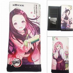 Demon Slayer Kimets long magnetic buckle wallet PK022