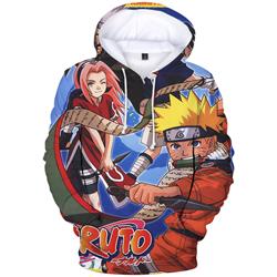 naruto anime 3d printed hoodie