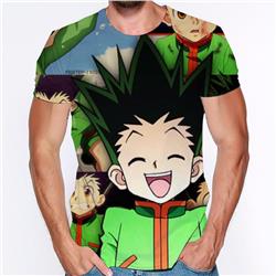 hunter hunter anime 3d printed tshirt