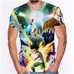 hunter hunter anime 3d printed tshirt