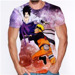 naruto anime 3d printed tshirt
