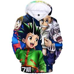 hunter hunter anime 3d printed hoodie
