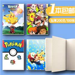 pokemon anime notebook