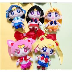sailormoon anime plush pendant 13cm